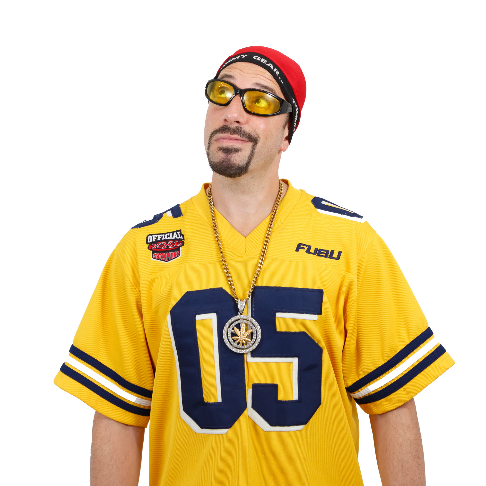 Dani B as Ali G in FUBU 05 jersey
